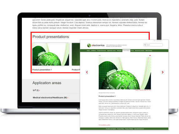 Detailed page
