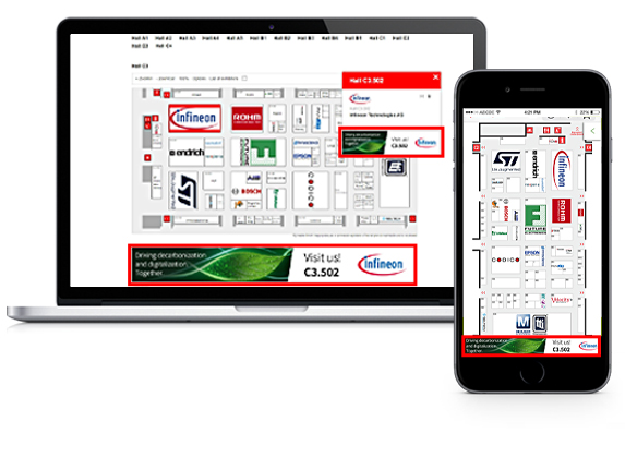 Banner im Online-Hallenplan